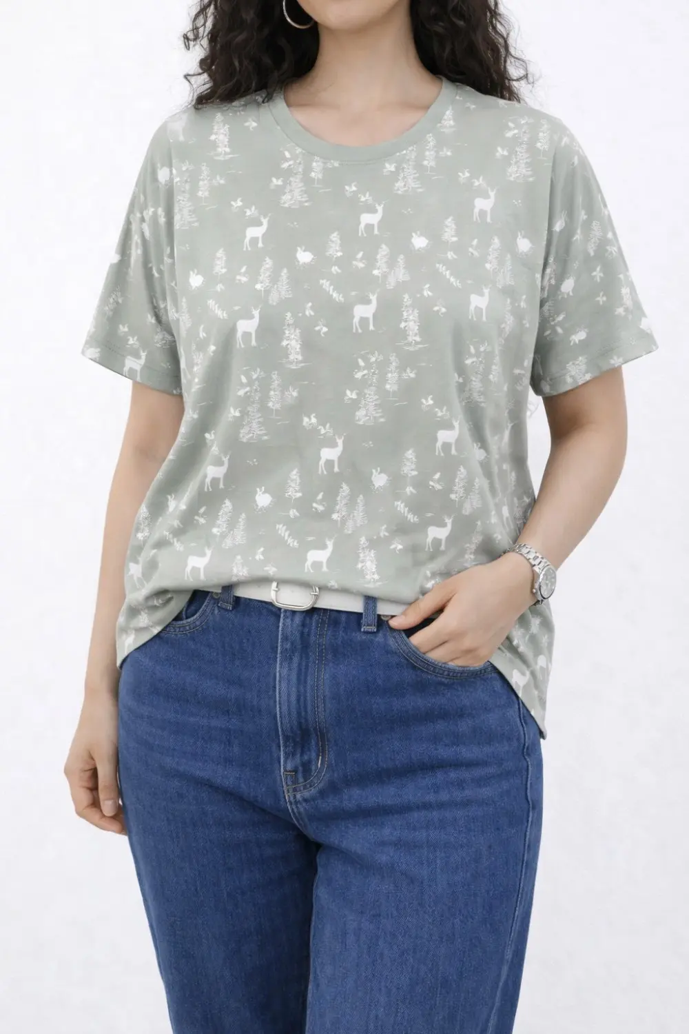 تیشرت زنانه آهو